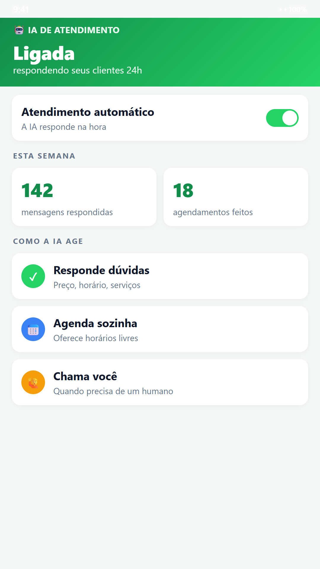 A IA conversa como você conversaria